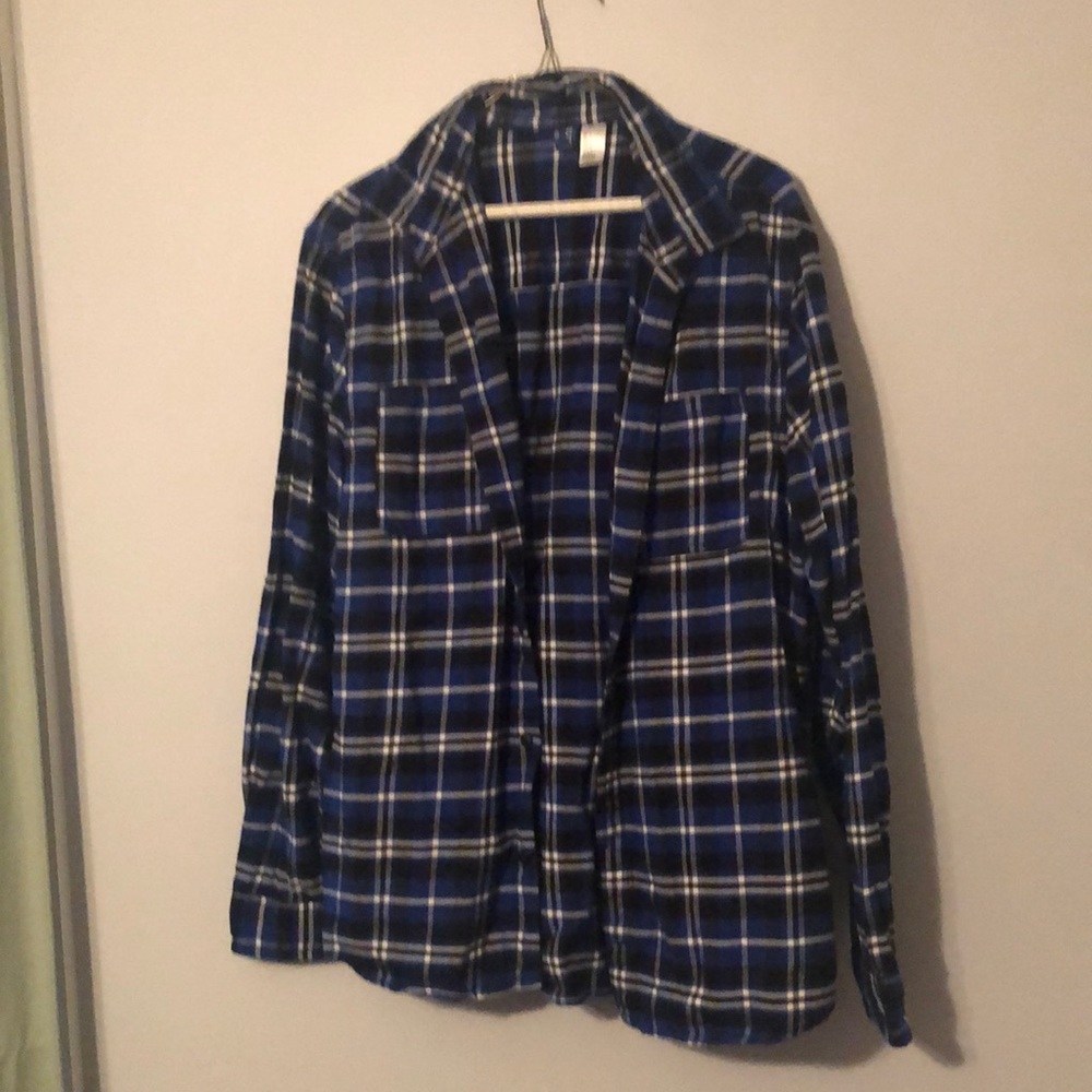 Divided Flannel Size Large.